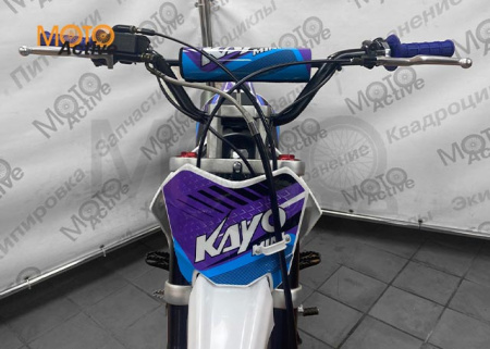 Питбайк KAYO MINI K125EM 14/12 (механ. сцепл., эл. стартер)